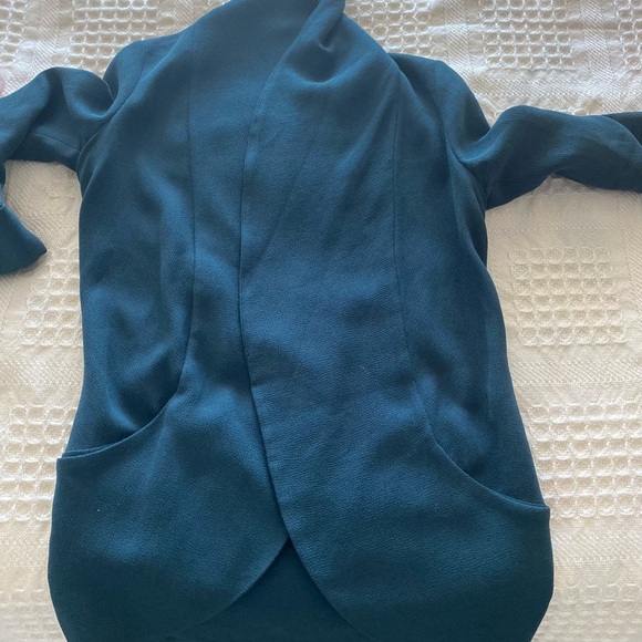 Wilfred Women’s Open Blazer 3/4 Sleeves Sz zero Pockets - Picture 5 of 6